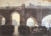 Old London bridge Joseph Mallord William Turner